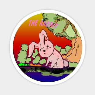 The rabbit T-shirt Magnet